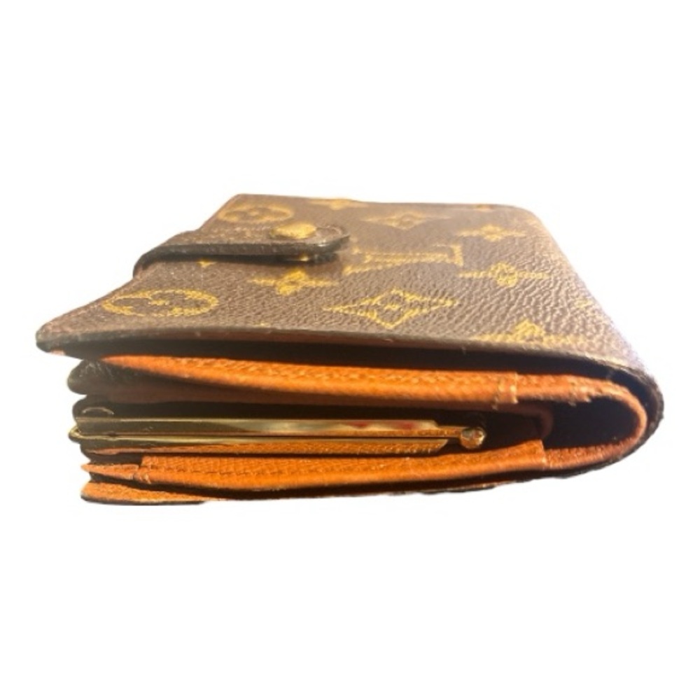 Louis Vuitton Monogram Kisslock Porte Monnaie Billets Viennois Wallet - Picture 6 of 15